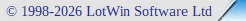 Copyright LotWin Software Ltd